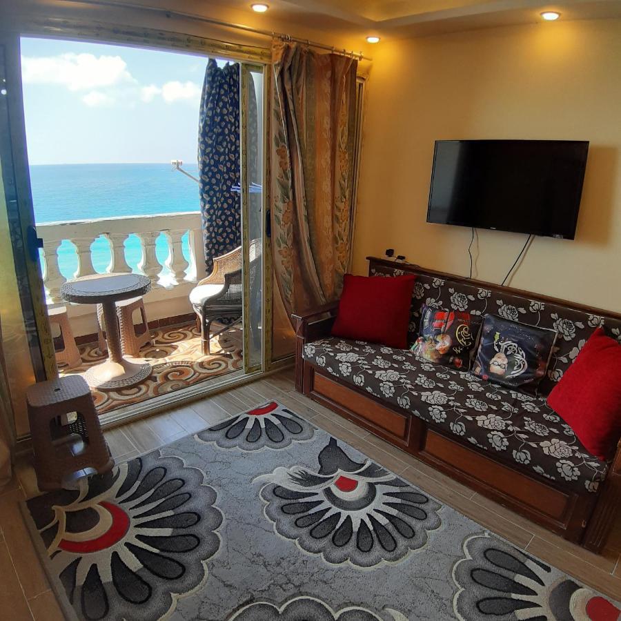 Panorama Apartment With A Charming Sea View Near Alexandria And Burg Elarab Intl Airport With Free Wifi شقة باطلالة ساحرة على البحر اول الساحل الشمالي Exterior photo