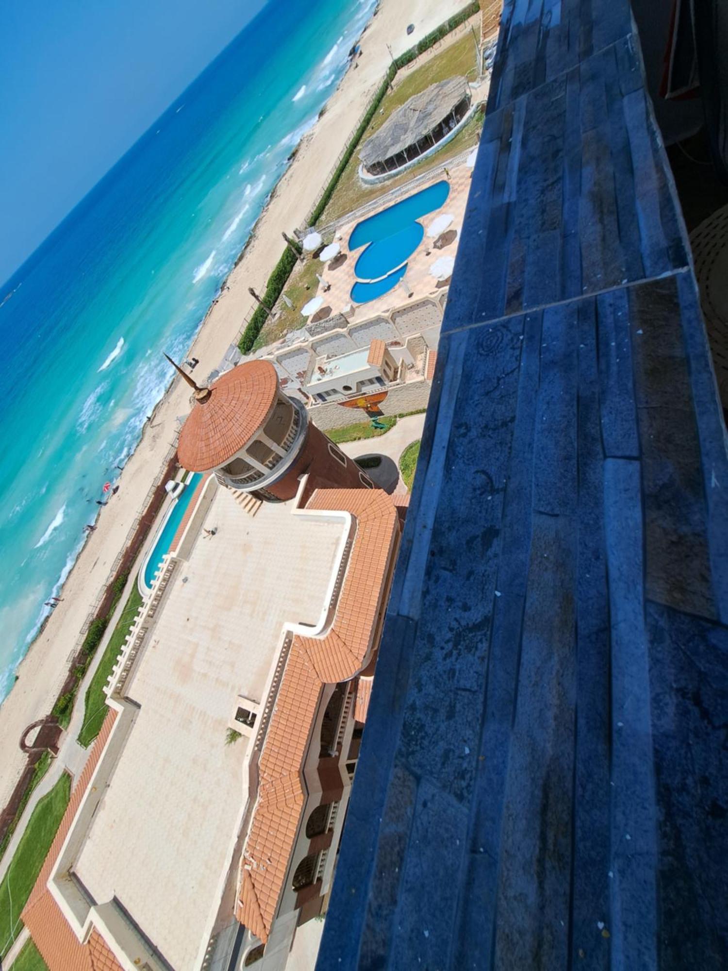 Panorama Apartment With A Charming Sea View Near Alexandria And Burg Elarab Intl Airport With Free Wifi شقة باطلالة ساحرة على البحر اول الساحل الشمالي Exterior photo