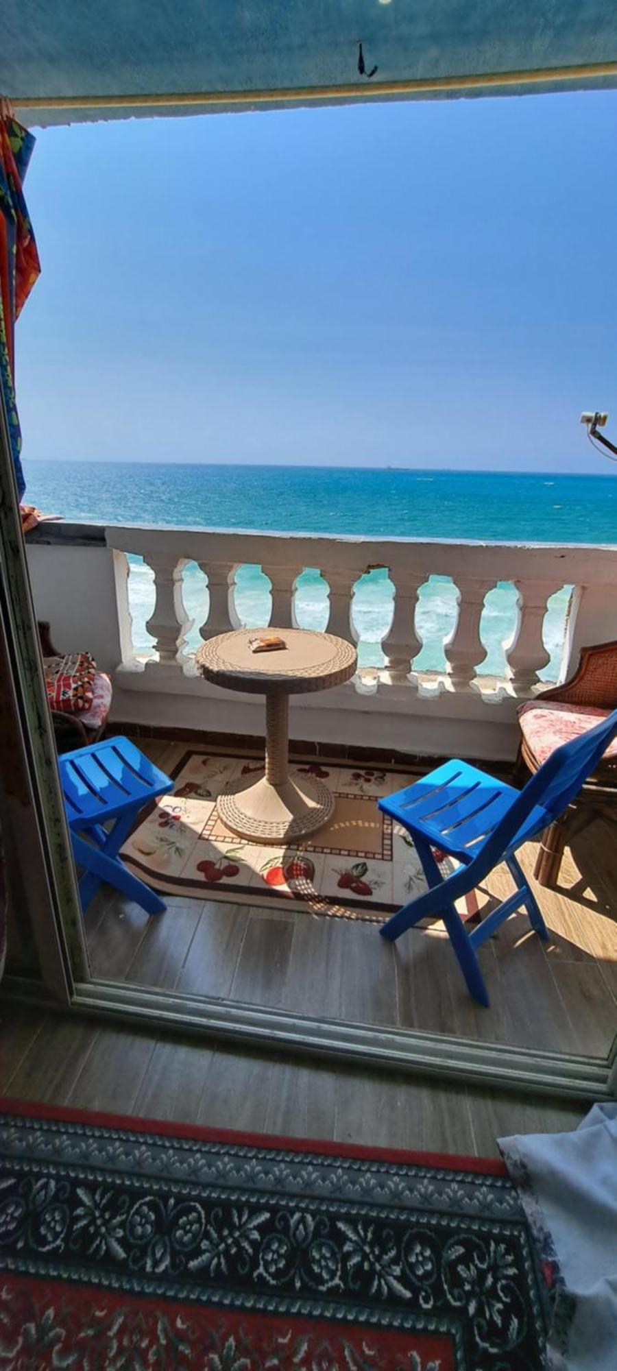 Panorama Apartment With A Charming Sea View Near Alexandria And Burg Elarab Intl Airport With Free Wifi شقة باطلالة ساحرة على البحر اول الساحل الشمالي Exterior photo