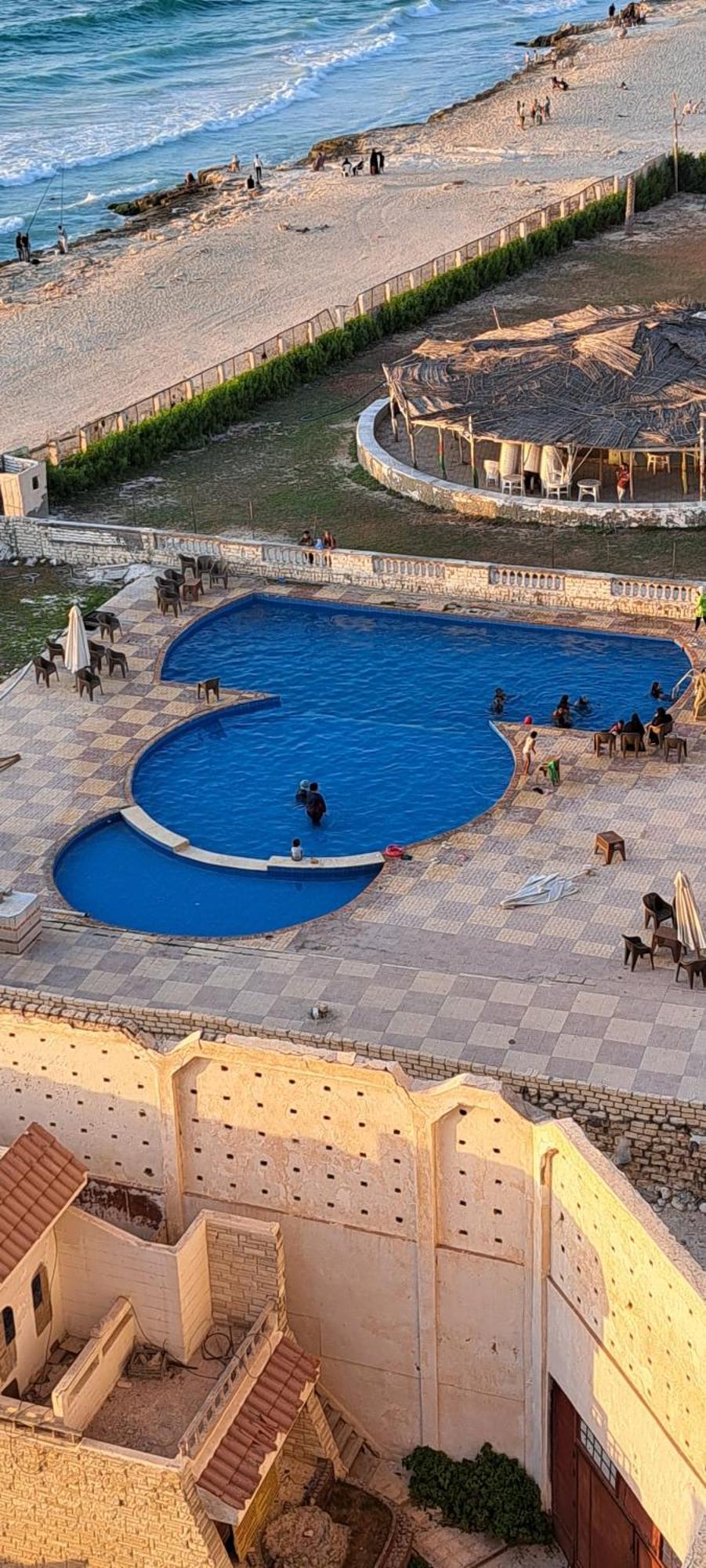 Panorama Apartment With A Charming Sea View Near Alexandria And Burg Elarab Intl Airport With Free Wifi شقة باطلالة ساحرة على البحر اول الساحل الشمالي Exterior photo