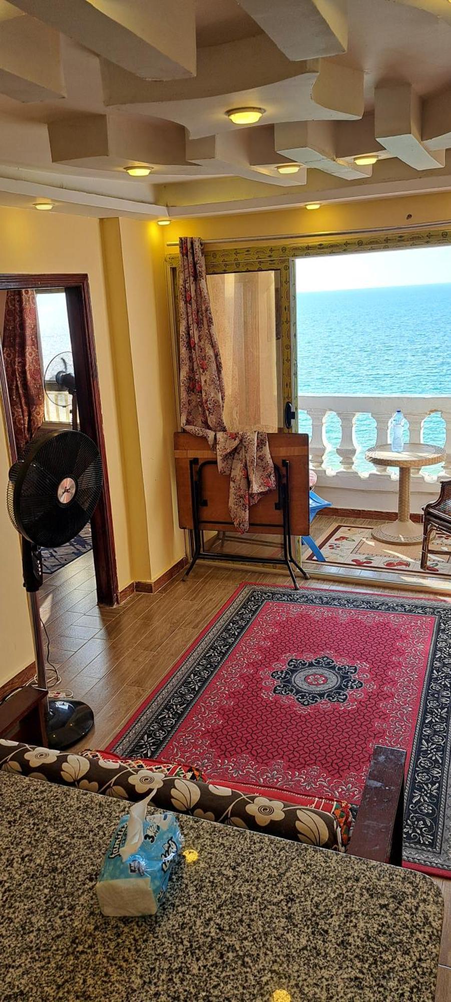 Panorama Apartment With A Charming Sea View Near Alexandria And Burg Elarab Intl Airport With Free Wifi شقة باطلالة ساحرة على البحر اول الساحل الشمالي Exterior photo